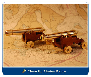 U.S.S. Constitution Ship's Cannon Models